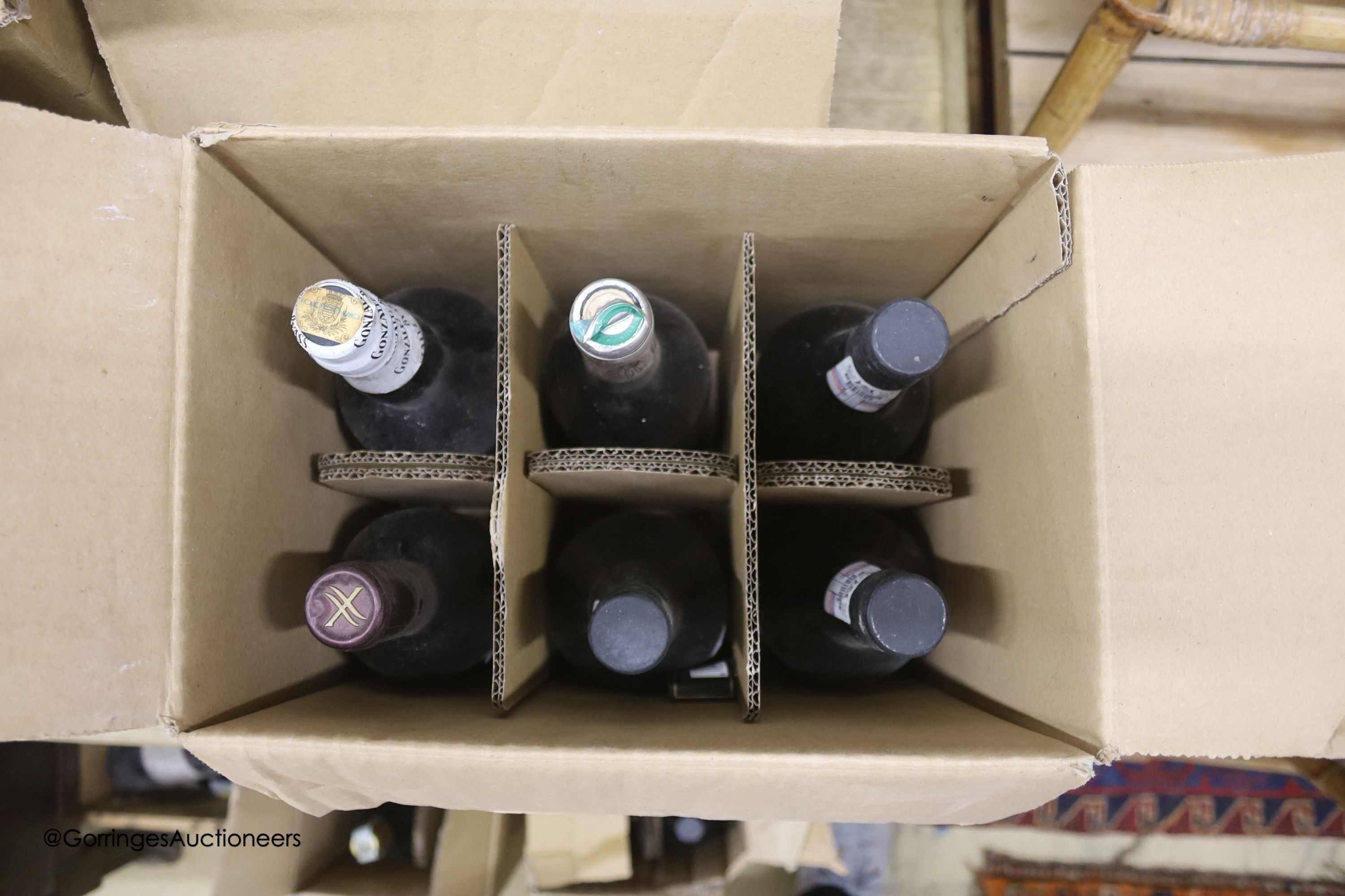 Approximately 46 bottles of assorted wine, port, sherry and liqueur